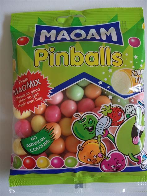 Kev's Snack Reviews: Haribo Maoam Pinballs Review