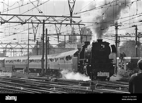 An Old Steam Locomotive Black and White Stock Photos & Images - Alamy