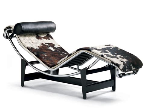 Le Corbusier LC4 Chaise Lounge produced by Cassina | hive