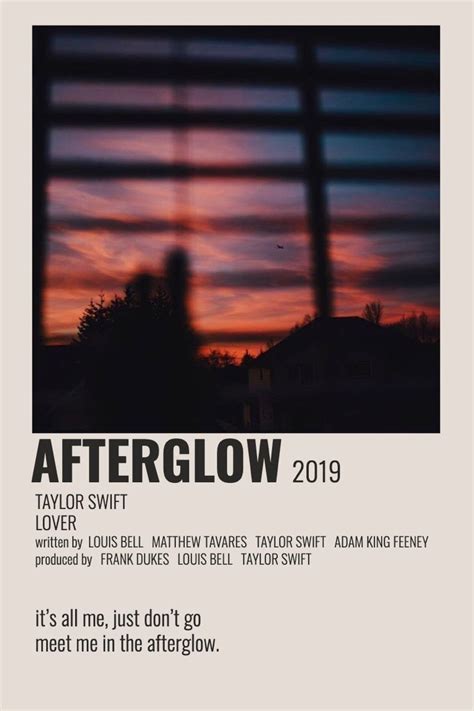 afterglow Polaroid poster | Taylor swift pictures, Taylor swift songs ...