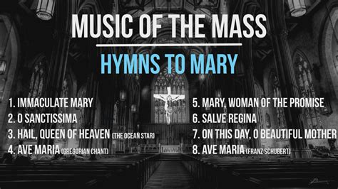 The Solemnity of Mary, The Holy Mother of God - Year A - Music of the Mass “Hymns to Mary ...