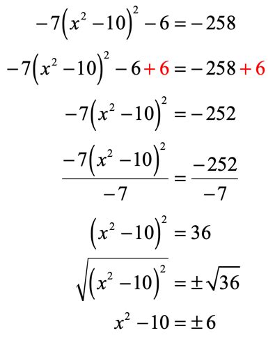 Solving Quadratic Equations by Square Root Method | ChiliMath