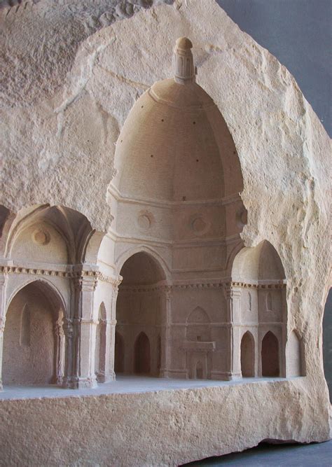 Matthew Simmonds explores historic architecture in stone sculptures ...