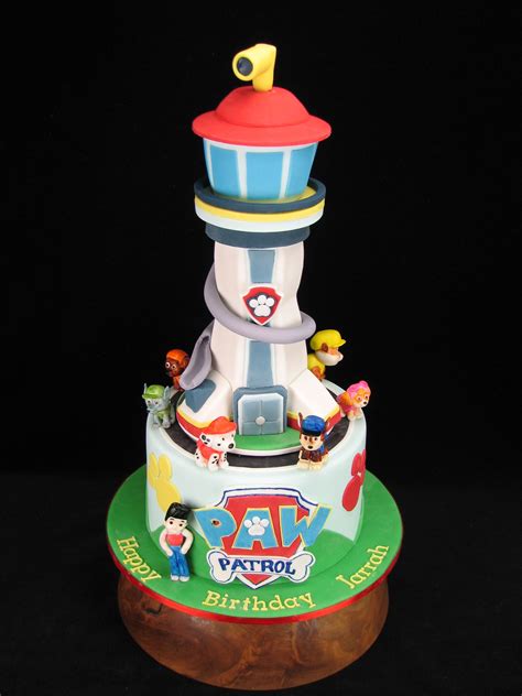 Paw Patrol Lookout Tower Cake - Angel Mckenzie