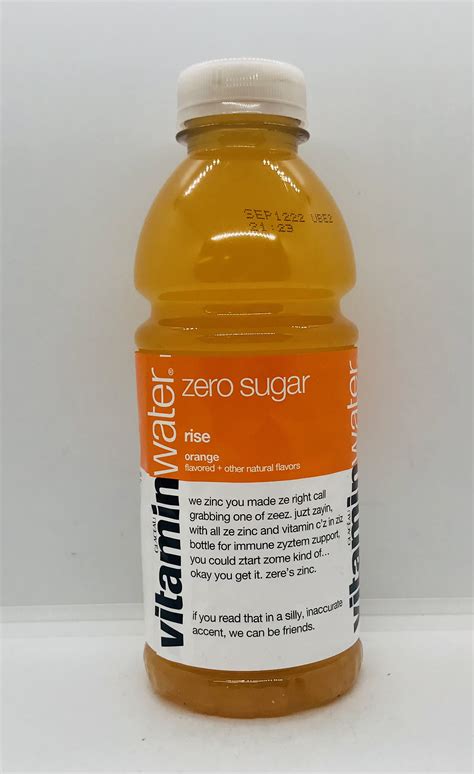 Vitaminwater Orange Zero Sugar 591mL. - Gala Apple International