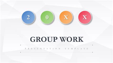 Group Work Slide Presentation - Google Slides Templates