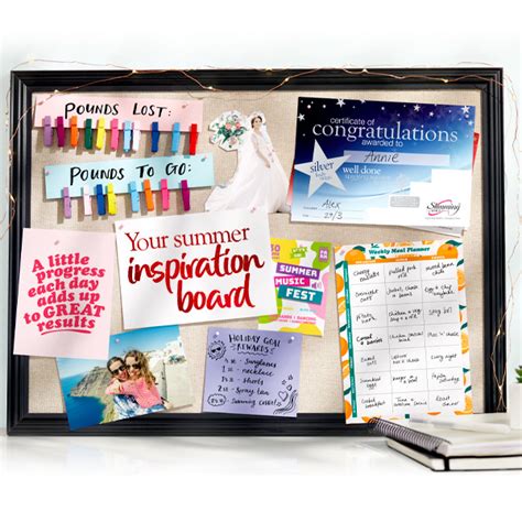 Create a summer inspiration board | Slimming World Blog