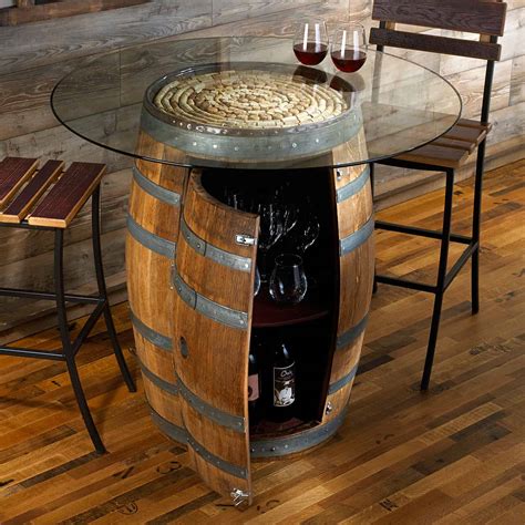 135 Wine Barrel Furniture Ideas You Can DIY or BUY [PHOTOS!]