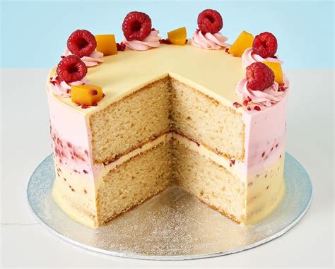 Peach Melba Cake