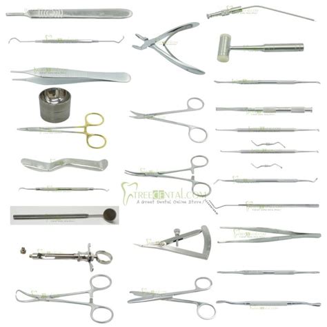 Dentistry Tools With Names
