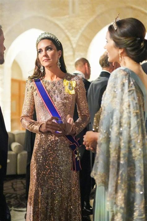 The Prince and Princess of Wales Attend Wedding Banquet of the Crown Prince and Crown Princess ...