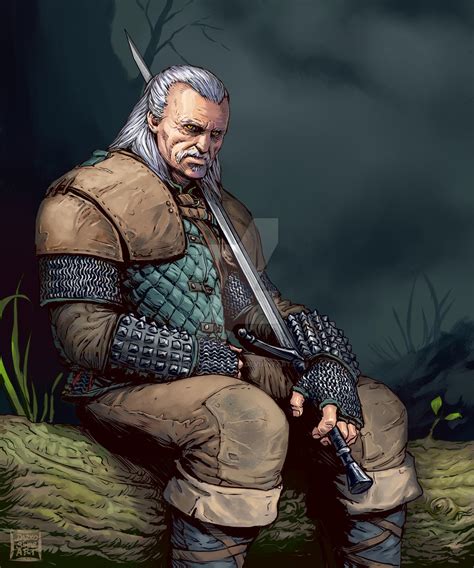 VESEMIR - Witcher by Darko-simple-ART on DeviantArt