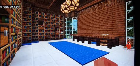 Minecraft Library Interior | Minecraft library, Library, Minecraft