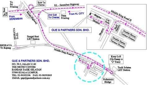 Kuala Lumpur Bandar Tasik Selatan map peta - Malaxi