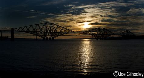 Joe Gilhooley Photography Forth Bridge by sunset