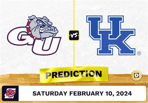 Gonzaga vs. Kentucky Prediction, Odds, College Basketball Picks [2/10/2024]