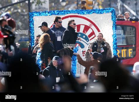 Johnny Damon The New York Yankees 2009 World Series victory parade New York City, USA - 06.11.09 ...