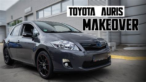 Toyota Auris Makeover | Color Change Wrap - YouTube