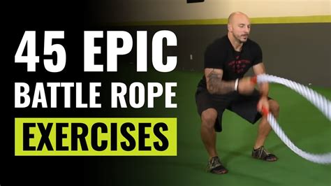 Get Fit for Free: 10 Must-Try Printable Battle Rope Exercises!