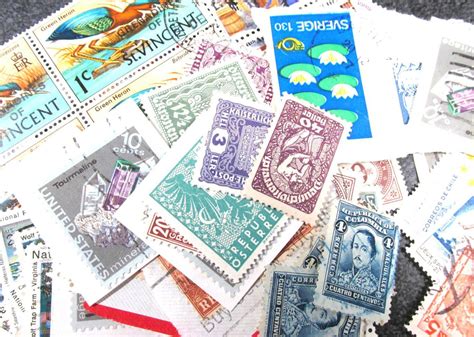 500 International Postage Stamps Philately Assorted Lot | Etsy ...