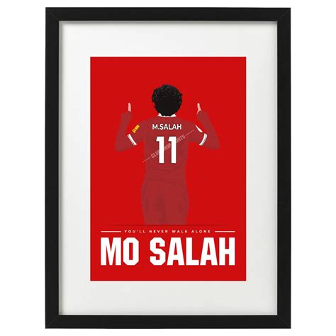 Mohamed Salah Art Print | Etsy