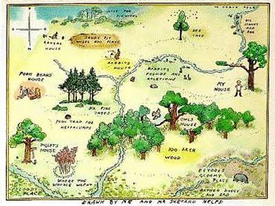 HINAGIKU: Pooh Corner Map