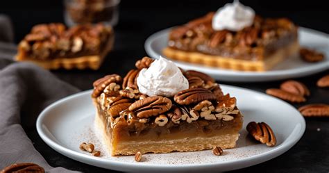 Simple and Delicious Pecan Pie Squares Recipe | Culinary Nuggets