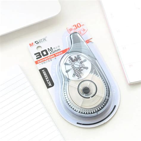 1PC Large correction tape 30m x 5mm Press Type Decorative Correction Tape Diary Stationery ...