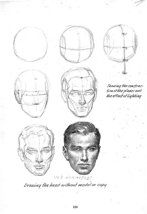 Andrew Loomis - Successful Drawing | Drawings, Portrait drawing, Character design references