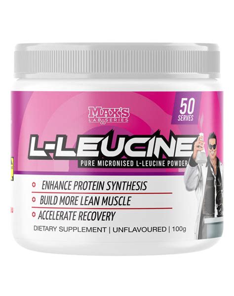 L-Leucine by Max's Supplements – Supplement Warehouse