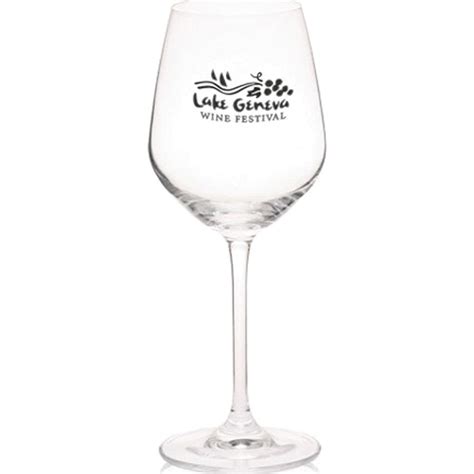 Customized Lead Free Crystal Wine Glasses (13 Oz.)