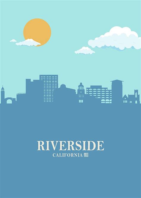 Riverside City Skyline Bluesky Digital Art by Ahmad Nusyirwan - Fine ...