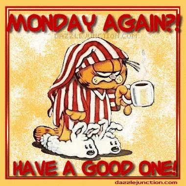 Monday Again Garfield GIF - MondayAgain Garfield Cat - Discover & Share GIFs | Funny quotes ...