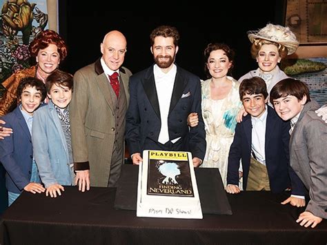 Matthew Morrison & the Cast of Finding Neverland Celebrate 150 High ...