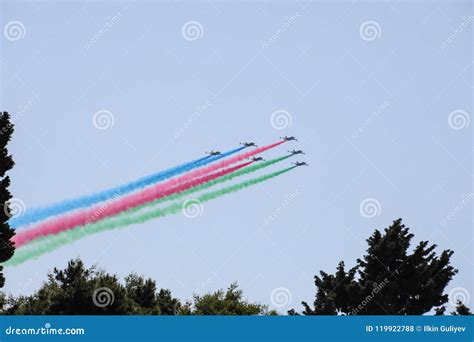 BAKU, AZERBAIJAN - JUNE 26 2018 - Military Parade in Baku, Azerbaijan ...