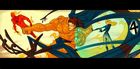 Fantastic 4 fanart by Gingashi on DeviantArt