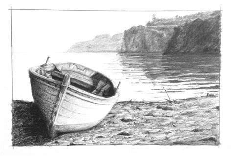 Discover how to render realistic seascape textures in this graphite drawing class by Phil Davies ...