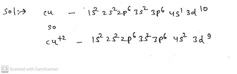 The electronic configuration of copper (_{29}Cu) is.