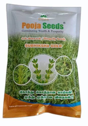 White Gingelly Seed at Rs 300/pack | Dried Sesame Seeds in Salem | ID: 2850667191373