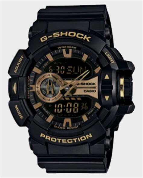 G Shock Gold Ga400 Series Watch - Black Gold | SurfStitch