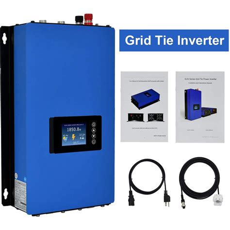 1000W MPPT Solar Grid Tie Inverter with Limiter Sensor DC45-90V to AC190V-260V | Shopee Malaysia