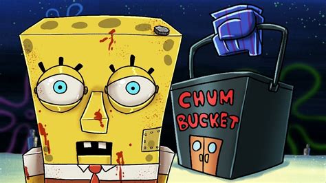 6 AM AT THE CHUM BUCKET! (Minecraft Spongebob FNAF Game) - YouTube