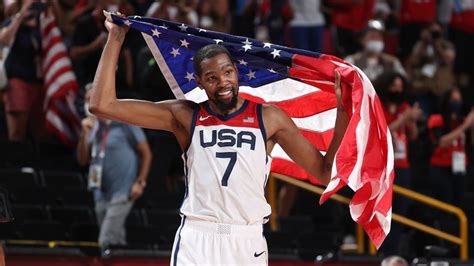 Kevin Durant stars as Team USA claim fourth straight Olympic gold medal ...