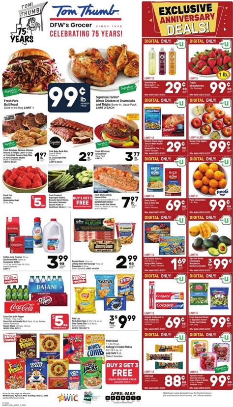 Tom Thumb Weekly Ad Apr 26 – May 02, 2023