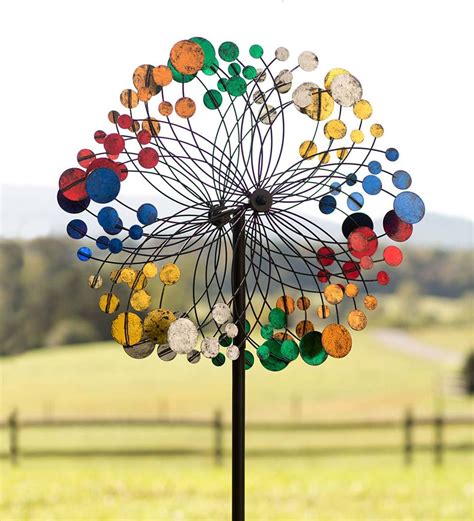 Bubbles Wind Spinner | Decorative Garden Accents | Garden Accents | Yard & Garden | PlowHearth ...