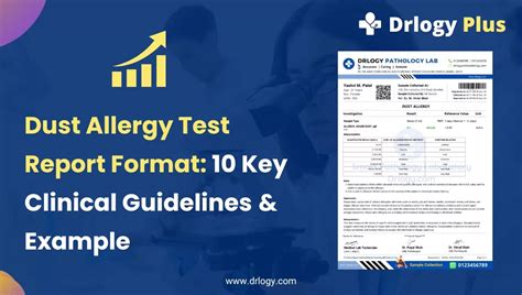 10 Key Clinical Guidelines for Dust Allergy Test Report Format - Drlogy