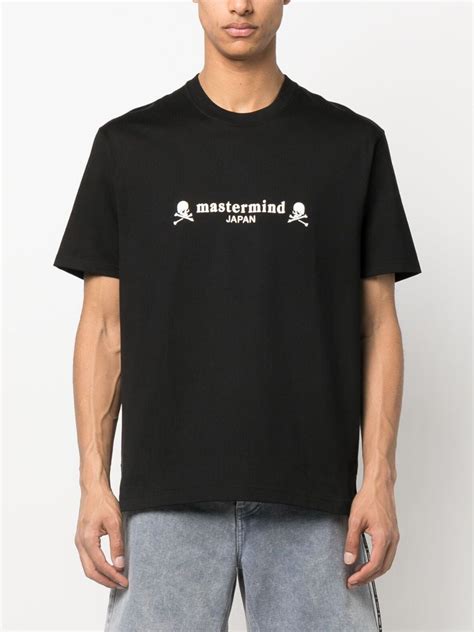 Mastermind Japan logo-print Cotton T-shirt - Farfetch