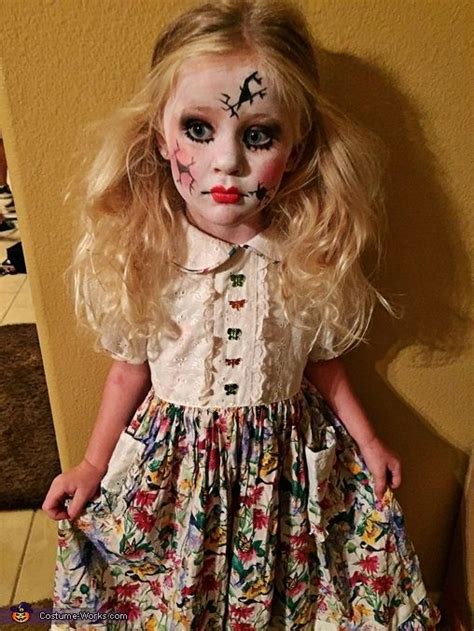 Cracked Doll - 2015 Halloween Costume Contest via @costume_works | Doll ...