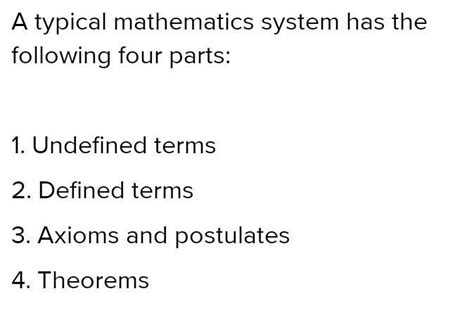 name the 4 mathematical system - Brainly.ph