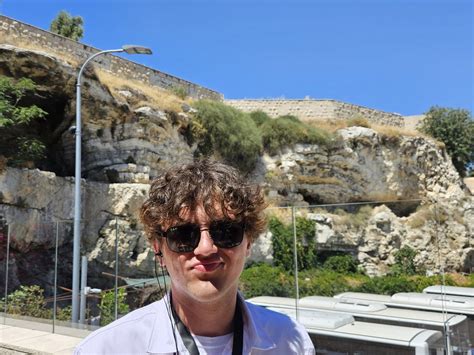 Hondo Carpenter on Twitter: "My son Shane standing at the base of Golgotha"